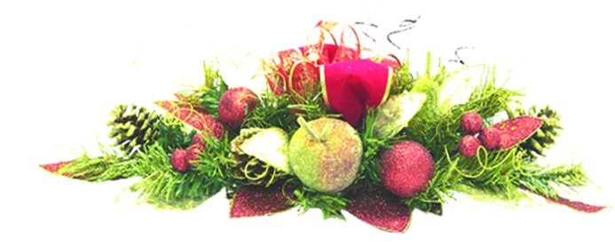 Oval Centerpiece On Log Base, 48.5cm