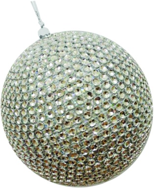 Pavé Studded Bauble, 15cm
