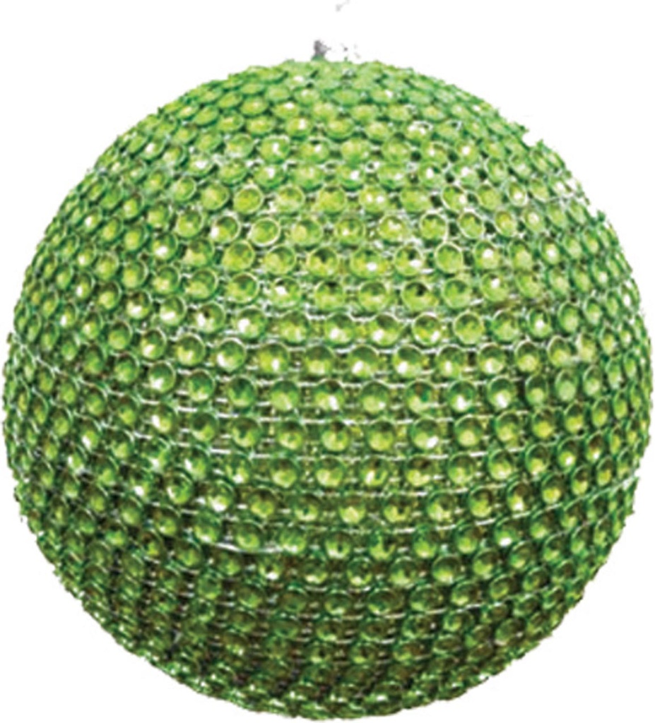 Gem Mesh Studded Bauble, 15cm
