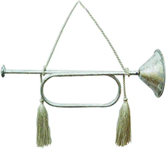 Bugle Ornament, 19cm