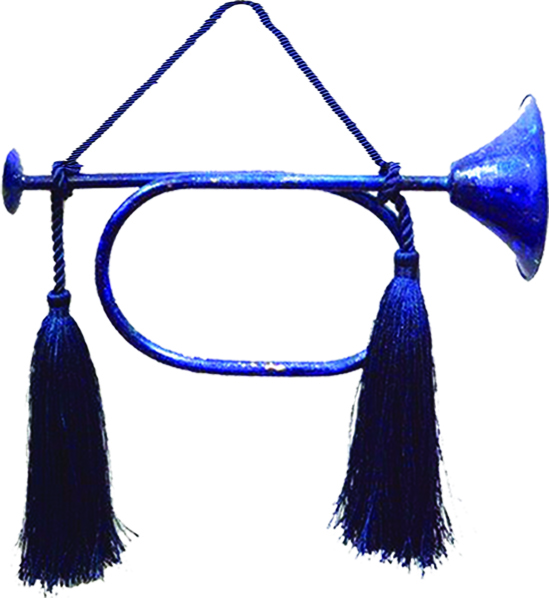 Bugle Ornament, 35cm