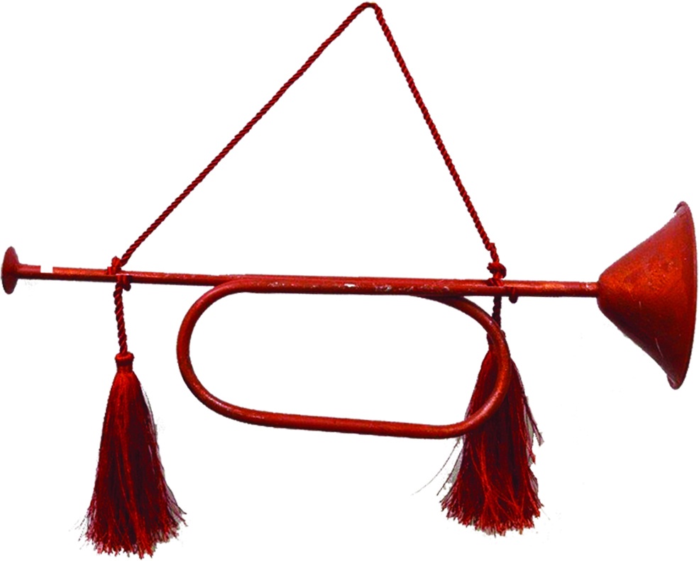 Bugle Ornament, 35cm