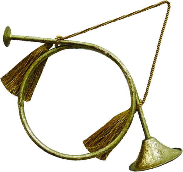 Tasseled Round Bugle, 30cm