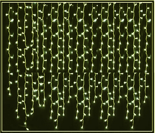 Curtain LED Lights, 3m