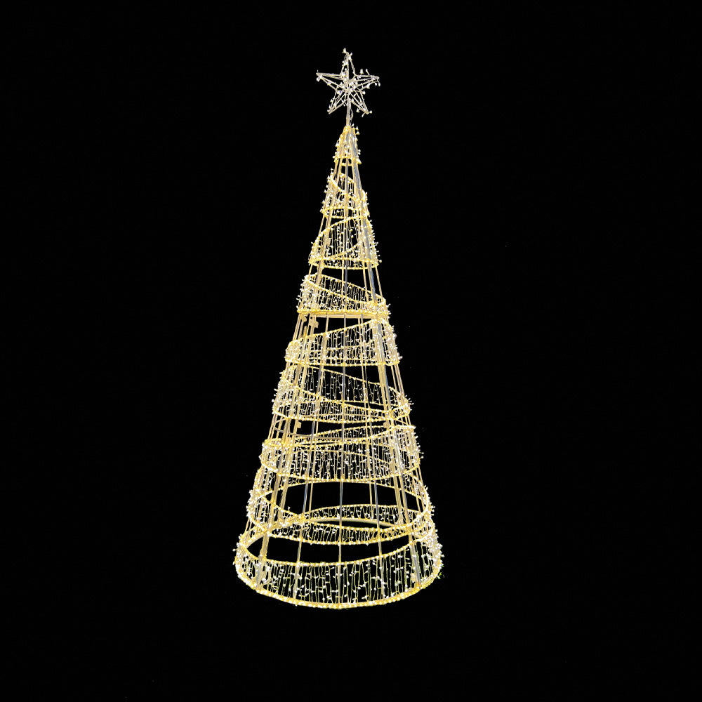 Light-Up Spiral Tree, 2m