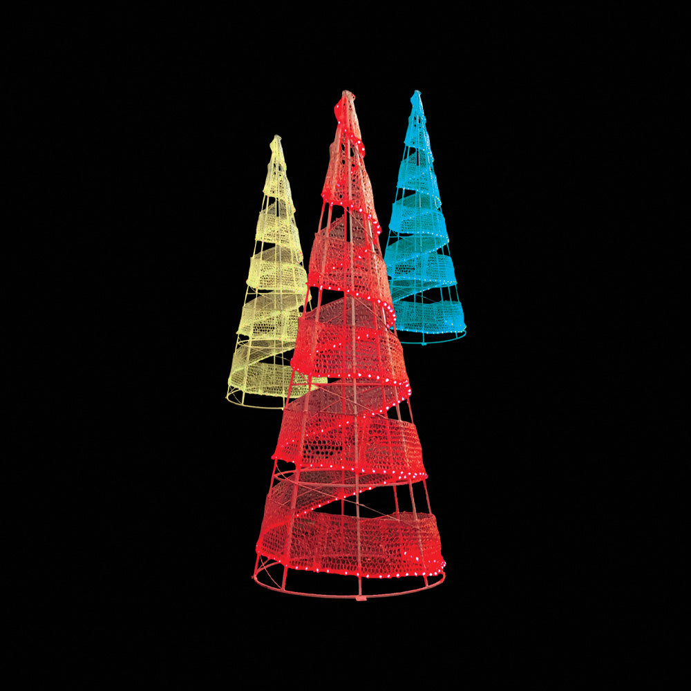 Light-Up Spiral Tree, 2m