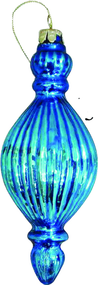 Glass Finial, 16cm