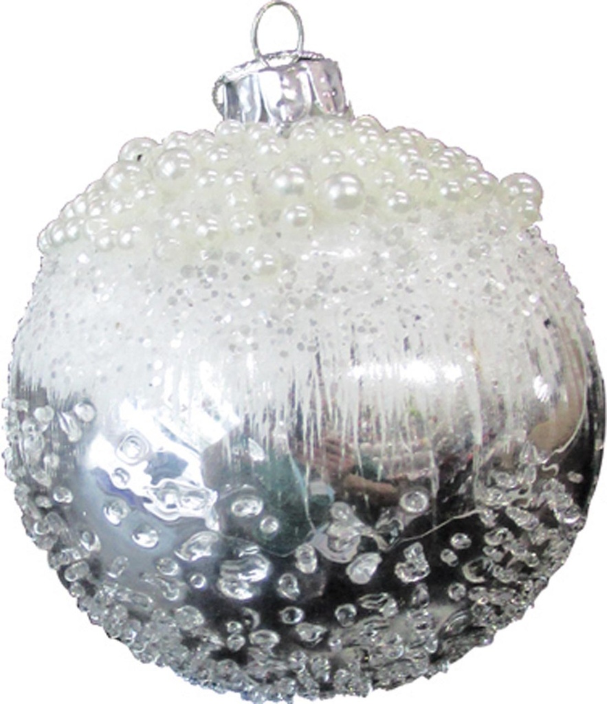 Decorative Glass Bauble, 15cm