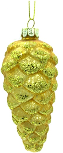 Glass Pinecone, 13.5cm