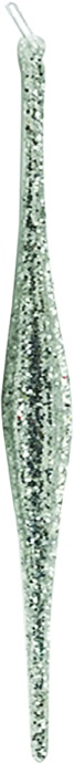 Glittered Icicle, 30cm