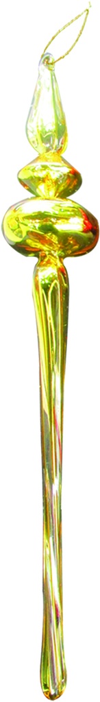 Glass Finial, 32cm