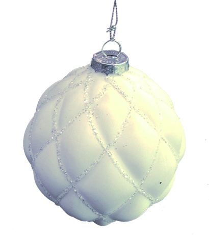 Glass Drop Ornament, 15cm