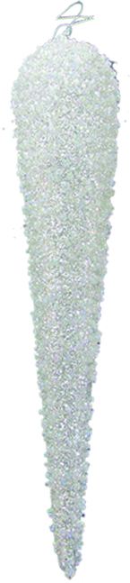 Clear Studded Icicle, 25cm