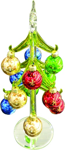 Mini-Tree with Hanging Balls, 25cm