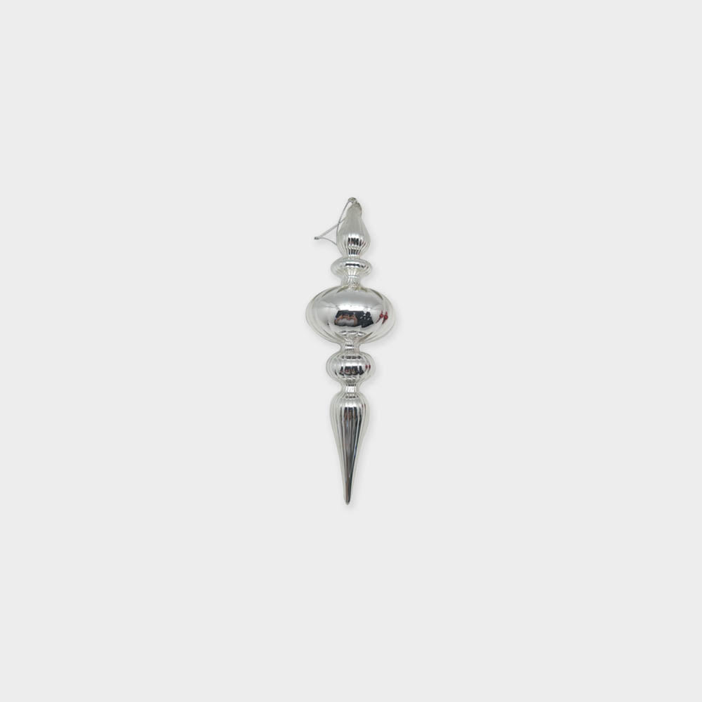 Glass Finial, 23cm