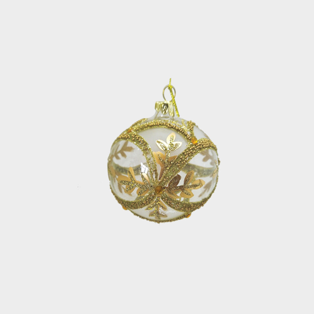 Painted Glass Ball, 10cm