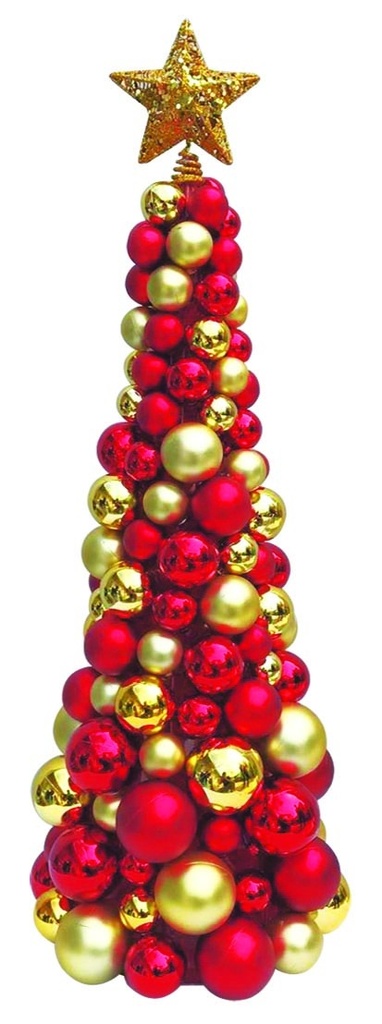 Bauble Cone Tree, 90cm