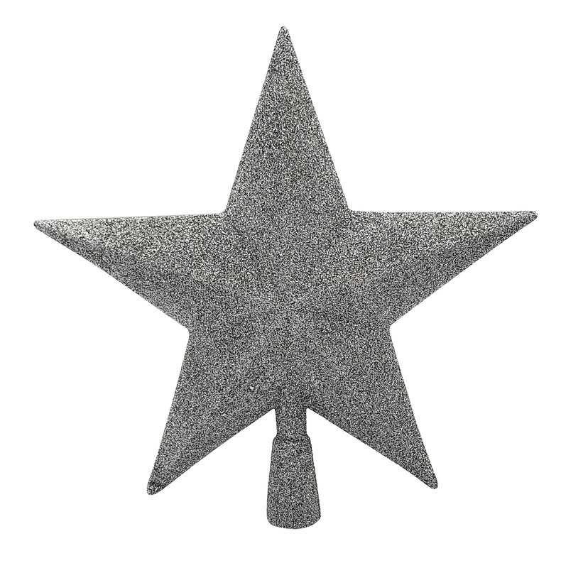 Glitter Star Tree Top, 25cm