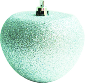 Glittered Apple, 8cm