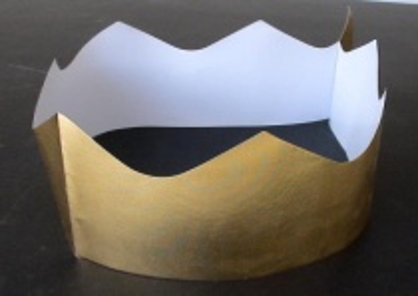 Foil Crown Hat, 125g