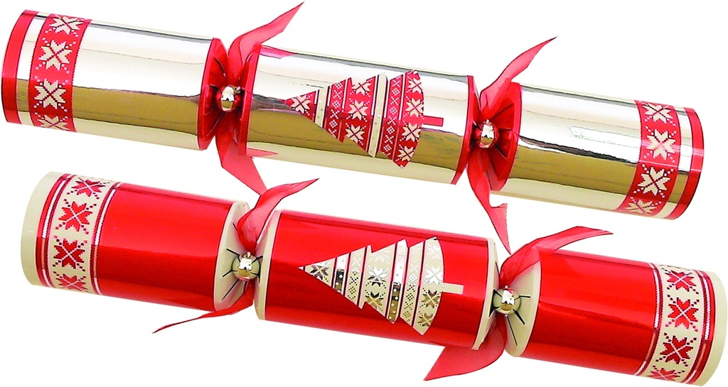 Classic Crackers Nordic Tree, 12"