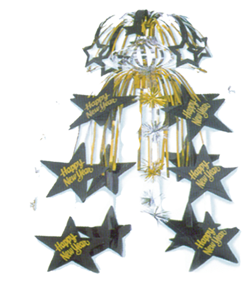 Hanging Firework Decoration, 73cm