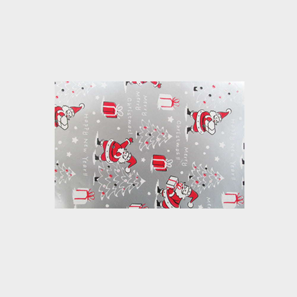 Gift Wrap Santa Greetings, 10m
