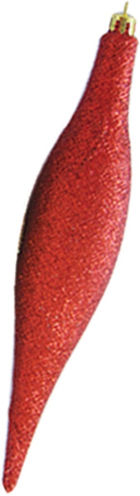 Glittered Icicle, 15cm