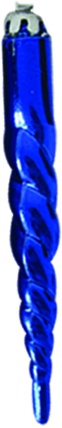Twisted Icicle Ornament, 13cm