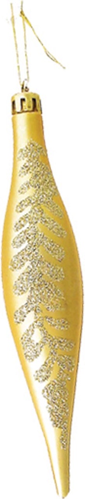 Glitter Icicle Ornament, 15cm