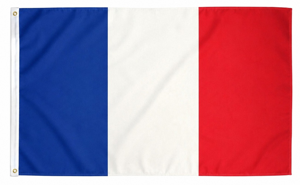 France Polyester Flag, 90cm