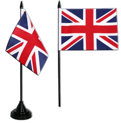 United Kingdom Table Flag, 21cm
