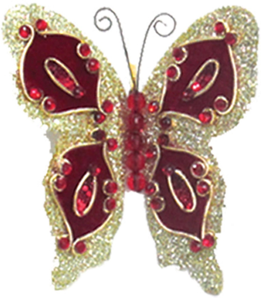 Hanging Ornament Butterfly, 15cm