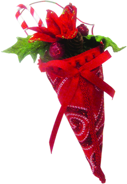 Fabric Cone, 20cm