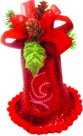 Fabric Bell, 12.5cm