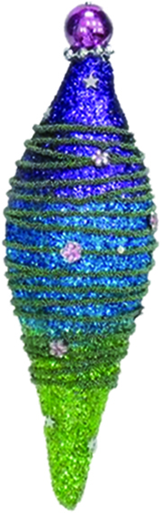 Decorative Oval Drop, 15cm