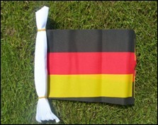 German Pennant Bunting, 9m