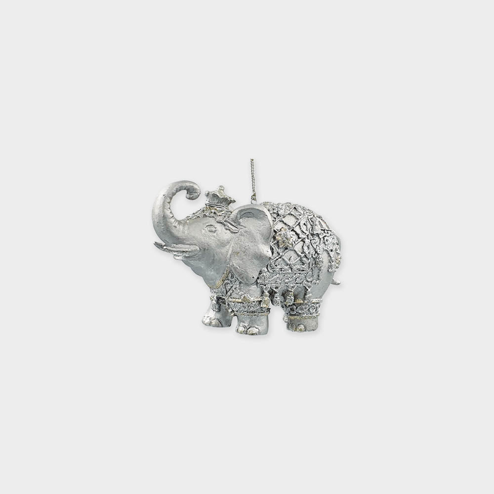 Glittered Elephant, 8cm
