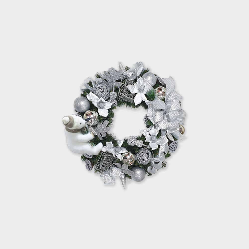 Wreath with Decoration, 30"
