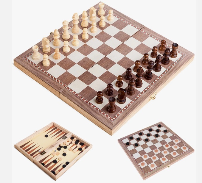 3 in 1 Board Game Set, 41cm