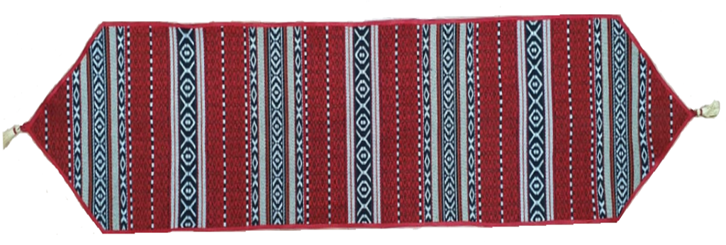 Ramadan Table Runner Geometric Bands, 1.5m