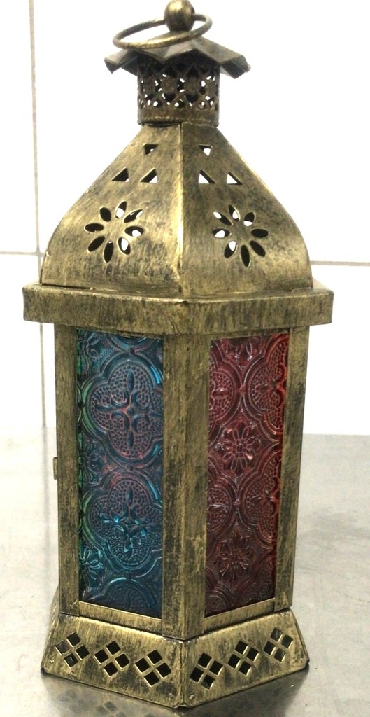 Hexagonal Lantern, 20cm