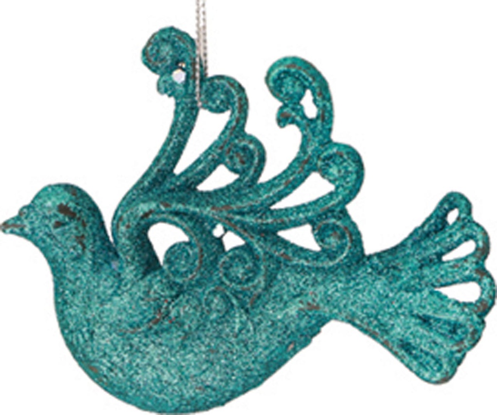 Bird Scroll Wing, 11cm