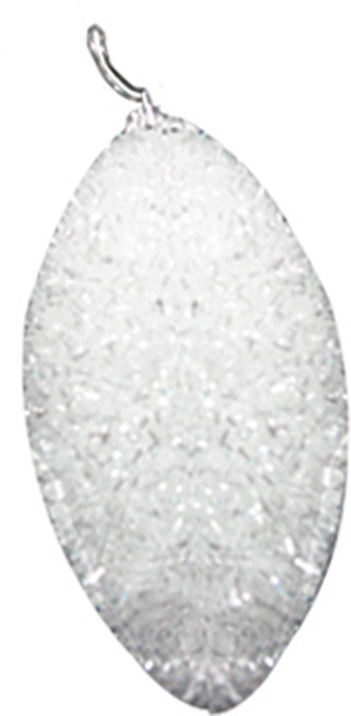 Faceted Drop Ornament, 11cm