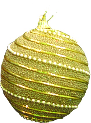 Decorated Ball, 10cm