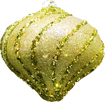 Studded Swirl Onion, 8cm