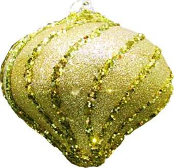 Studded Swirl Onion, 8cm