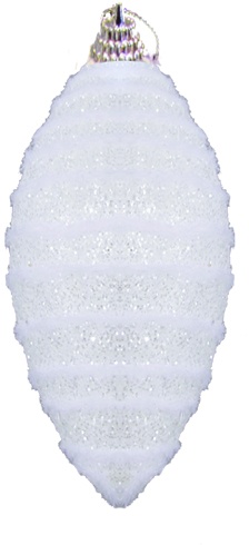 Glittered Drop, 12cm