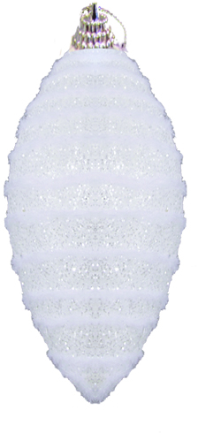 Glittered Drop, 12cm