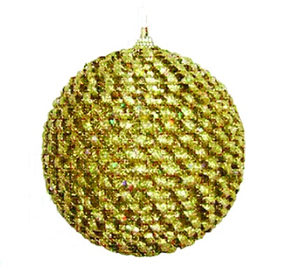 Textured Bauble, 12cm